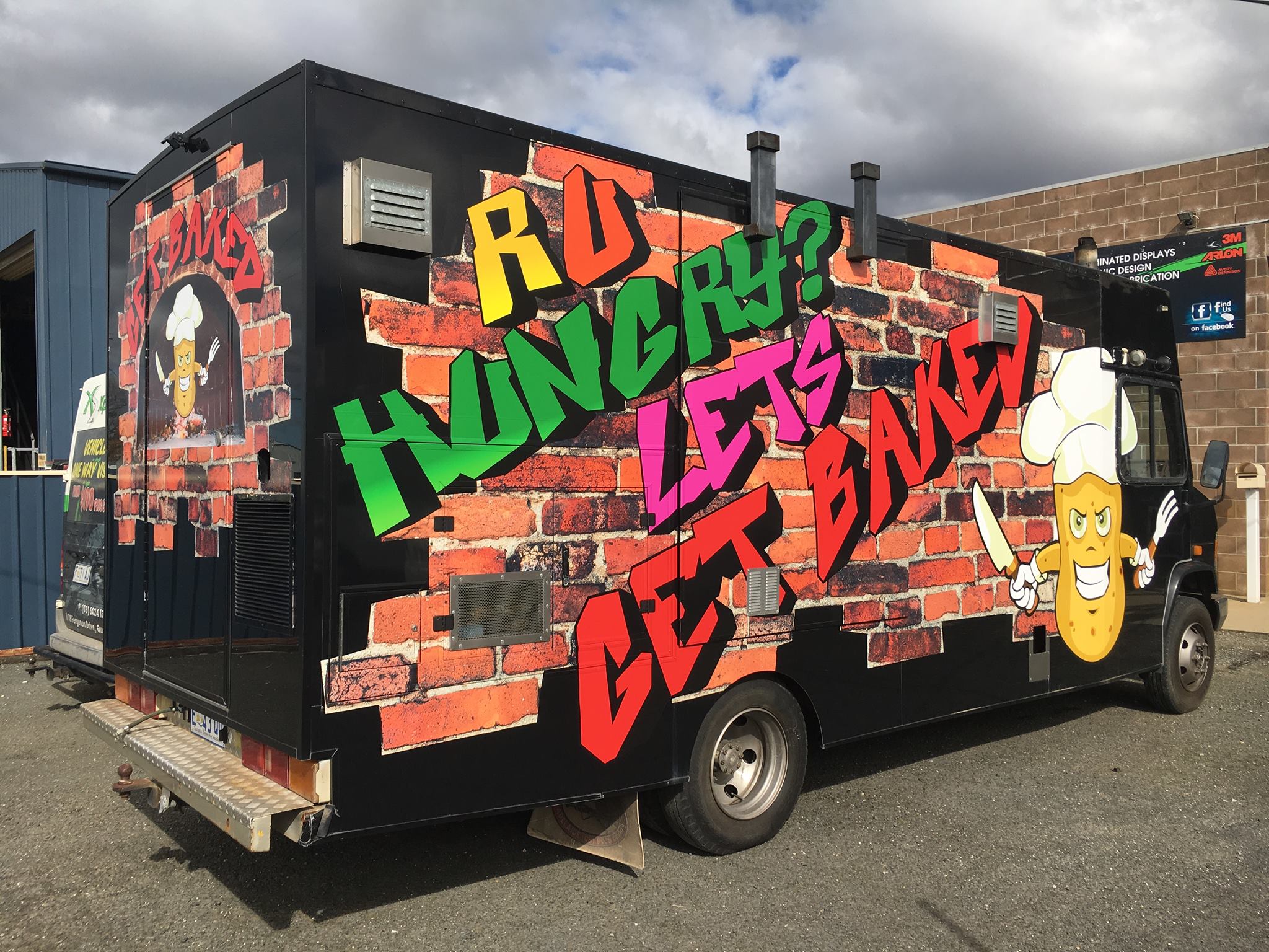 R U Hungry custom vehicle graphics
