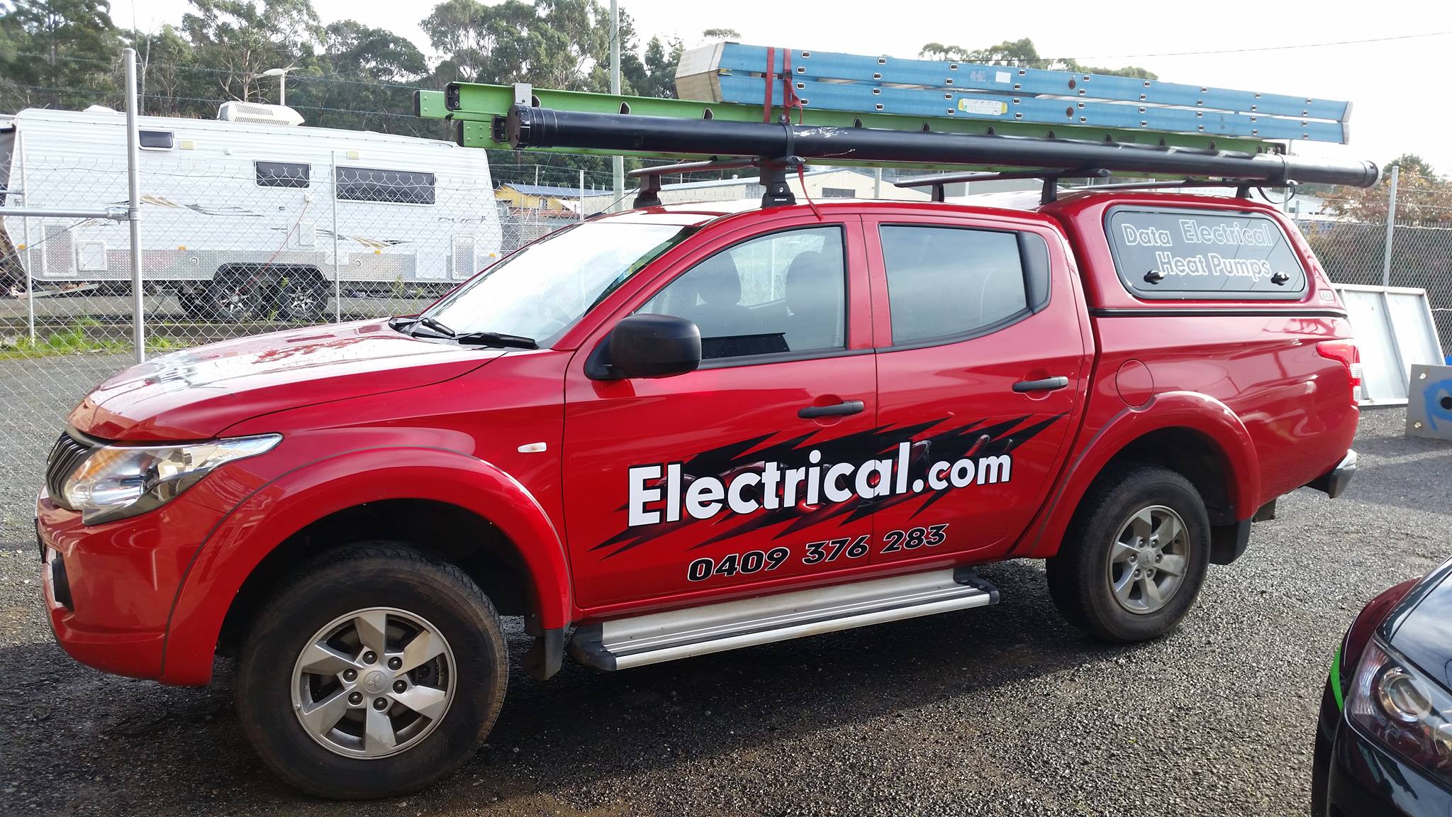 Vehicle decals for electrical.com